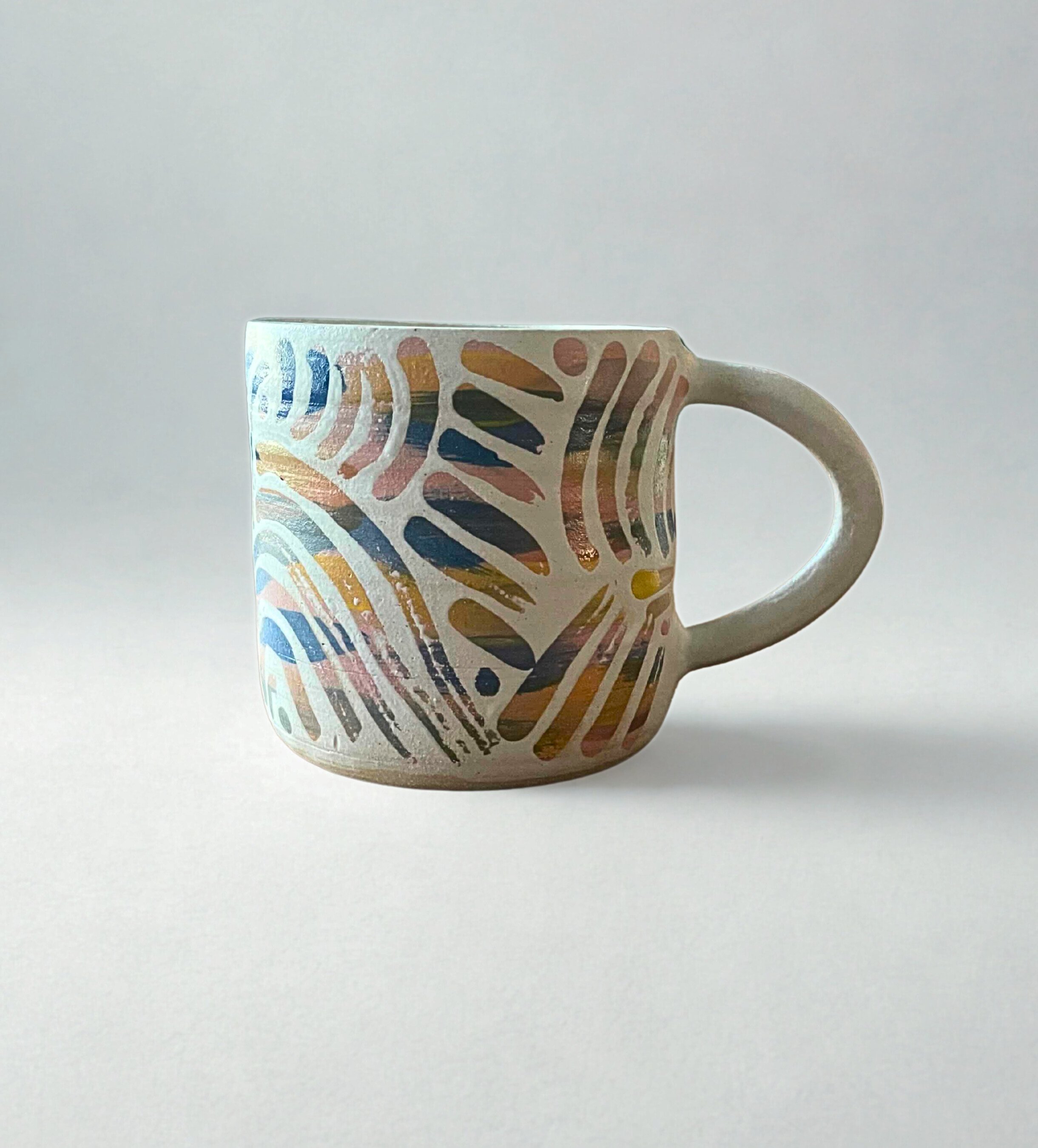 Polka Dot Mug — Hey Moon Ceramics